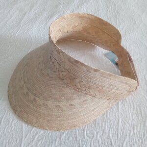 Nipomo Handwoven Palm Visor